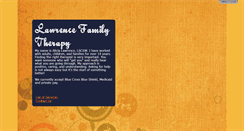 Desktop Screenshot of lawrencefamilytherapy.com